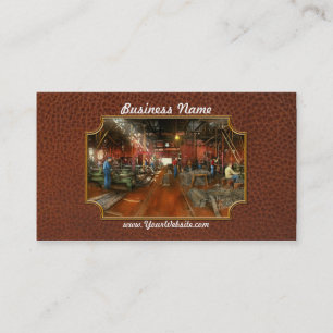 Machinist - Pumping out parts 1905 Business Card