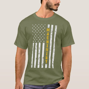 Machinist Study Machine Operator Machining T-Shirt