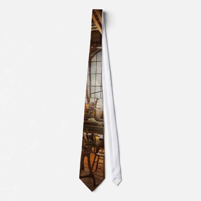 Machinist - The crowded workshop Tie (Front)