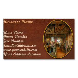 Machinist - The Glazier Stove Company 1900 Magnetic Business Card