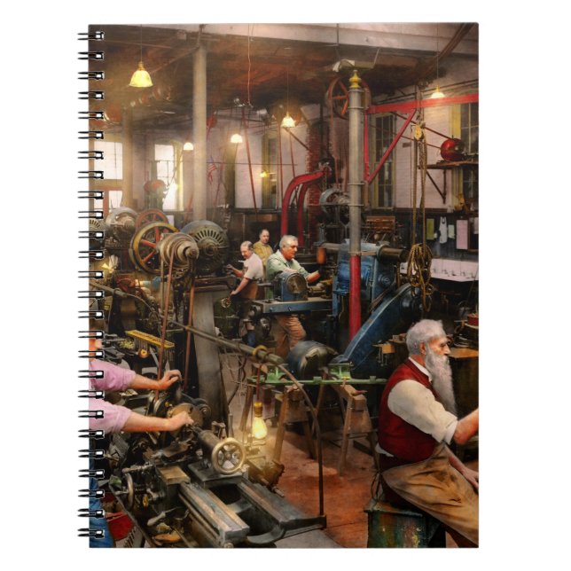 Machinist - The master class 1920 Notebook (Front)