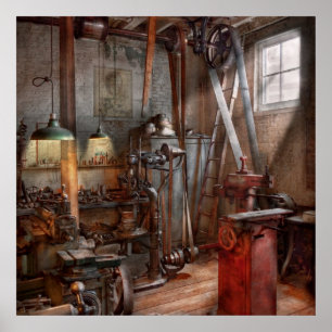 Machinist - The modern workshop Poster