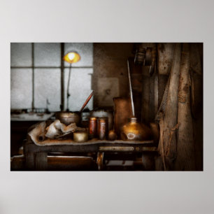 Machinist - Tool - Got Oil Poster