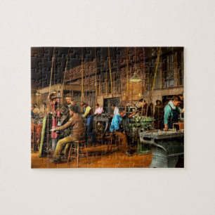 Machinist - Training - Machinist school 1899 Jigsaw Puzzle