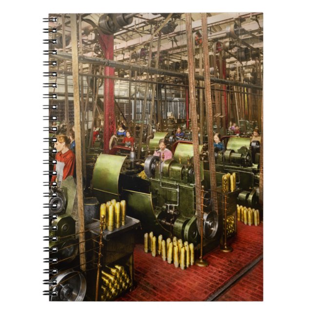 Machinist - War - Belts and Bombs 1916 Notebook (Front)