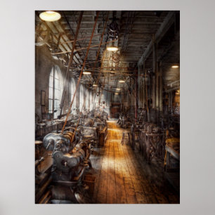 Machinist - Welcome to the workshop Poster