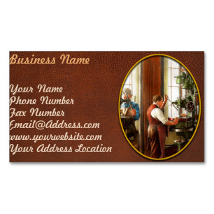 Machinist - When precision matters 1919 Magnetic Business Card