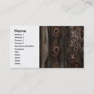 Machinist - You got some good gear there Business Card