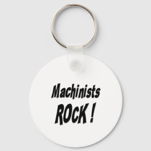 Machinists Rock! Keychain