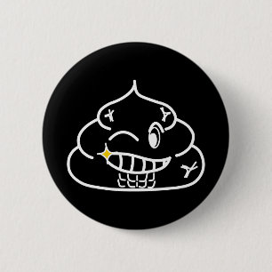Macho Poop - Brootsch the PooPoo 6 Cm Round Badge