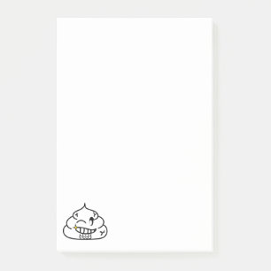 Macho Poop - Brootsch the PooPoo Post-it Notes