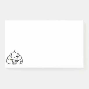 Macho Poop - Brootsch the PooPoo Post-it Notes