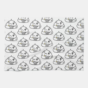 Macho Poop - Brootsch the PooPoo Tea Towel