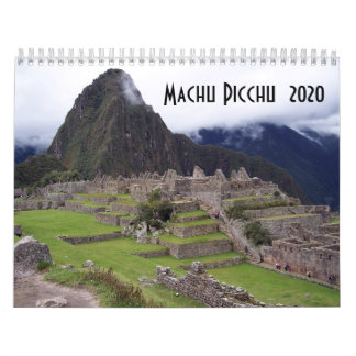 Machu Picchu - 2020 Calendar