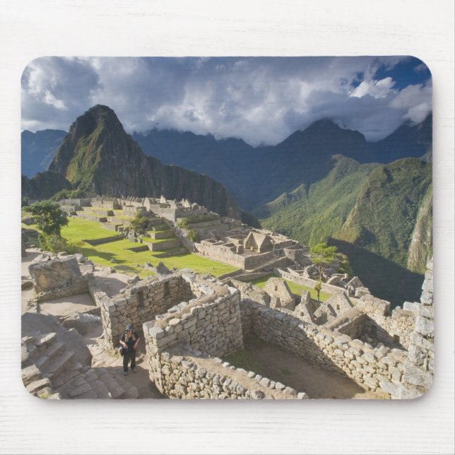 Machu Picchu, ancient ruins, UNESCO world 3 Mouse Mat (Front)