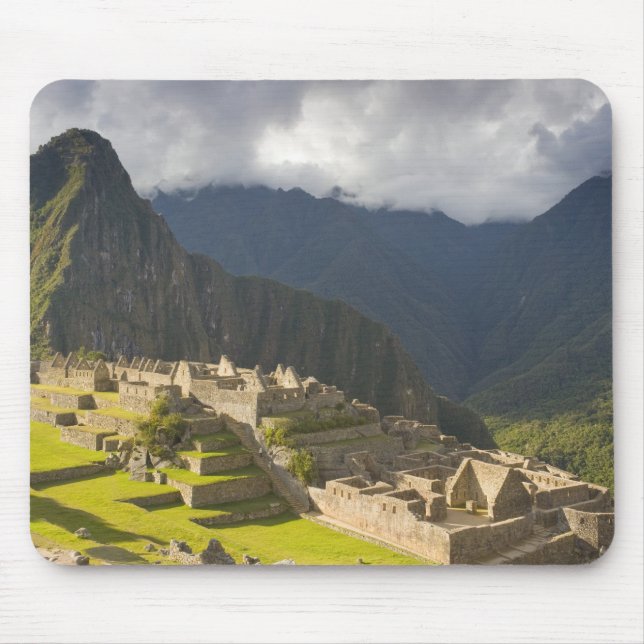 Machu Picchu, ancient ruins, UNESCO world 4 Mouse Mat (Front)