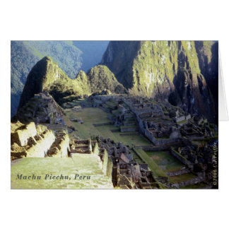 'Machu Picchu at Dawn'