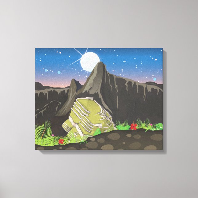Machu Picchu Canvas Print (Front)