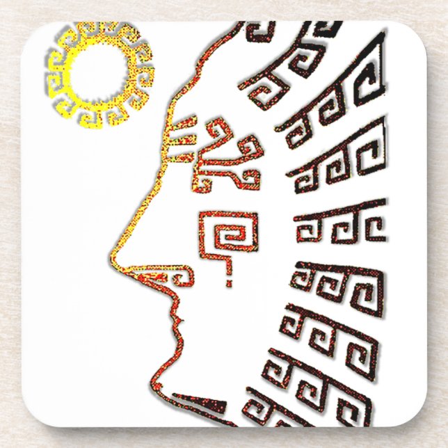 Machu Picchu Cusco Peru Coaster (Front)