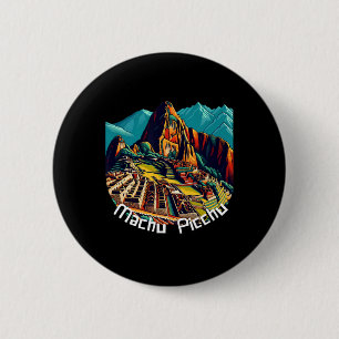 Machu Picchu Cusco Peru Inca Trail Machu Picchu 6 Cm Round Badge
