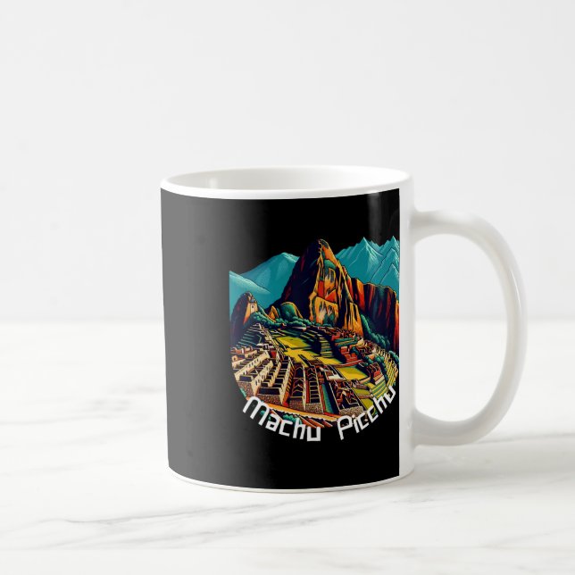 Machu Picchu Cusco Peru Inca Trail Machu Picchu  Coffee Mug (Right)