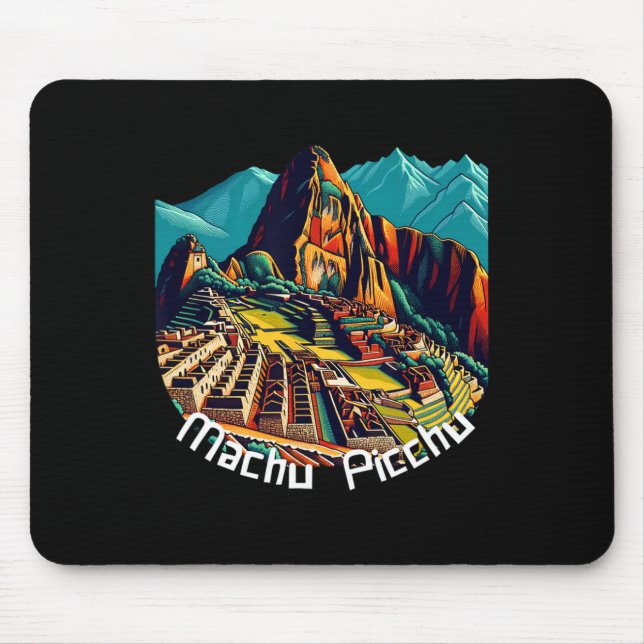 Machu Picchu Cusco Peru Inca Trail Machu Picchu  Mouse Mat (Front)