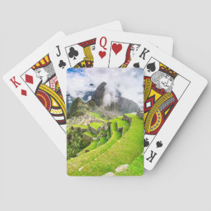 Machu Picchu, Cusco,  Peru Playing Cards
