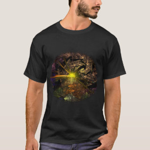 Machu Picchu Fractal Optical T-Shirt