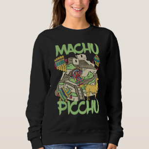Machu Picchu Inca Peru Souvenir Ruined city South Sweatshirt