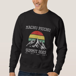 Machu Picchu Inca Trail Summit 2023 Sun Hike Cusco Sweatshirt