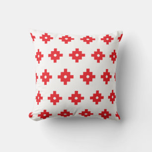 Machu Picchu Inka Geometric Pattern Cushion