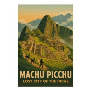 Machu Picchu – Lost City of the Incas Poster