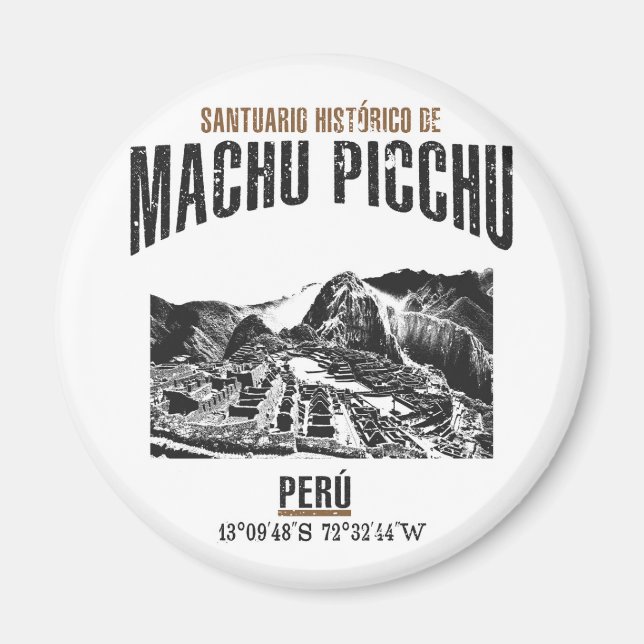 Machu Picchu Magnet (Front)