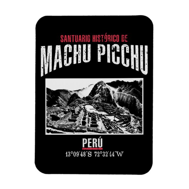 Machu Picchu Magnet (Vertical)