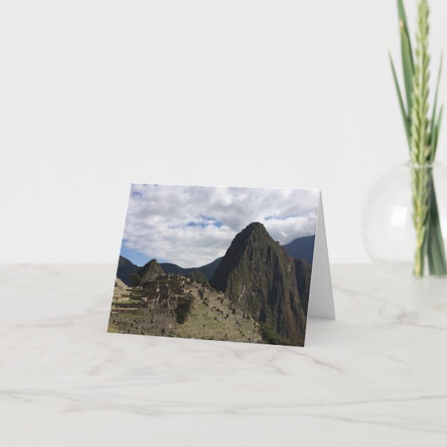 Machu Picchu Notecard (Front)