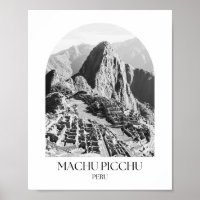 Machu Picchu Peru Arch Photo Print