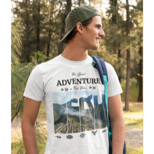 Machu Picchu Peru   Cusco, Inca, Andes, Hiking T-Shirt