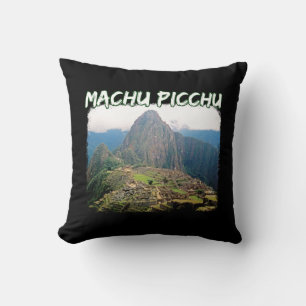 Machu Picchu Peru - Huayna Picchu Mountain Cushion