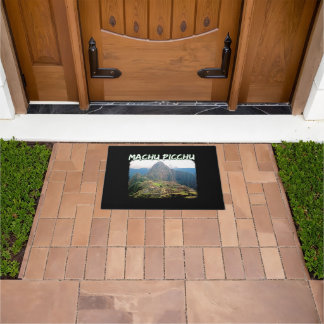 Machu Picchu Peru - Huayna Picchu Mountain Doormat