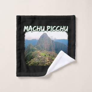 Machu Picchu Peru - Huayna Picchu Mountain Wash Cloth