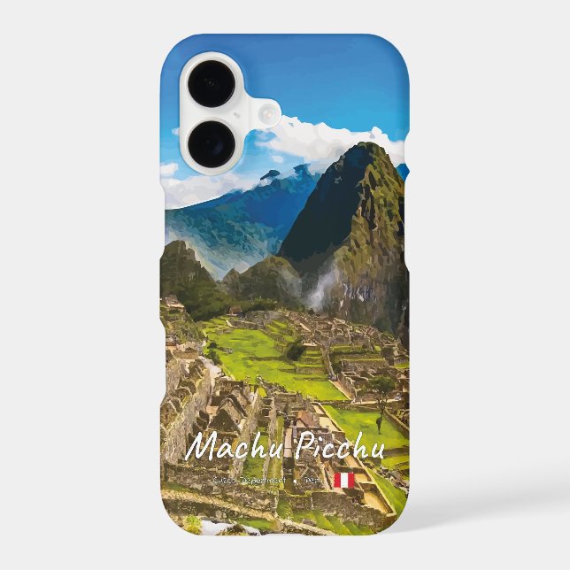 Machu Picchu, Peru - Inca Citadel Ruins (Back)