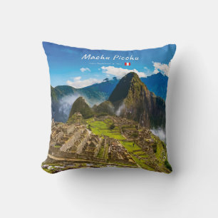 Machu Picchu, Peru - Inca Citadel Ruins Cushion
