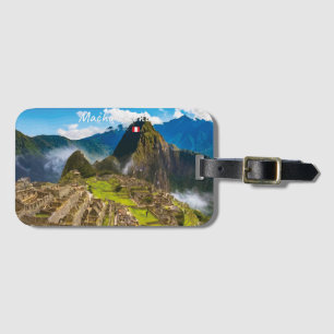 Machu Picchu, Peru - Inca Citadel Ruins Luggage Tag