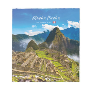 Machu Picchu, Peru - Inca Citadel Ruins Notepad