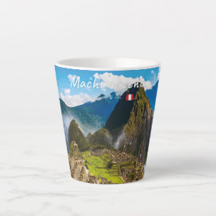 Machu Picchu, Peru - Inca Citadel Ruins Small Latte Mug