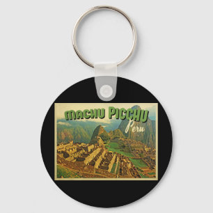 Machu Picchu Peru Key Ring