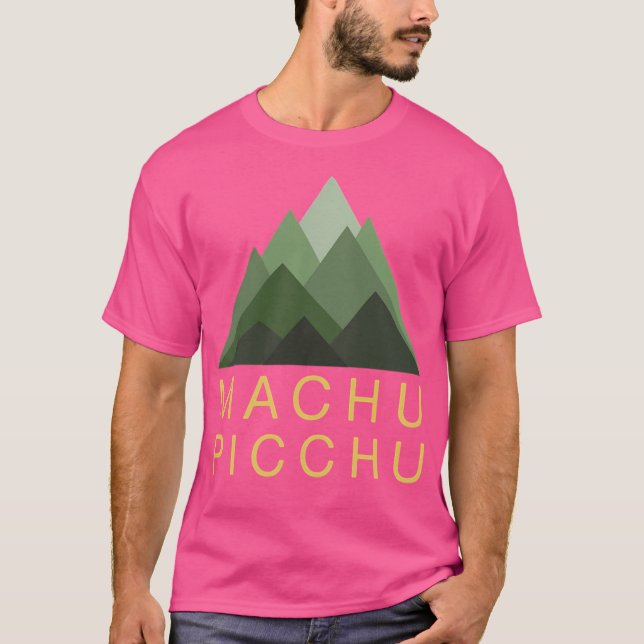 Machu Picchu Peru Mountains T-Shirt (Front)