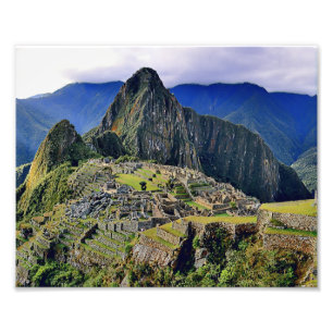 MACHU PICCHU - Peru - panorama Photo Print