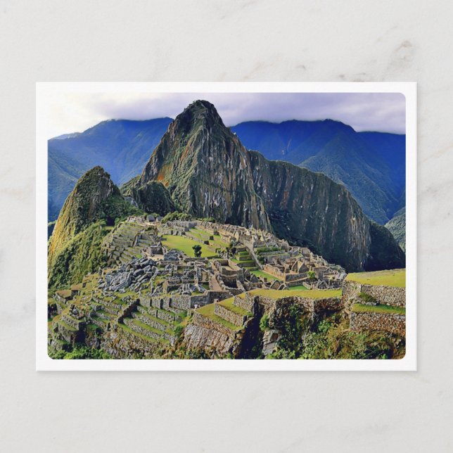 MACHU PICCHU - Peru - panorama Postcard (Front)