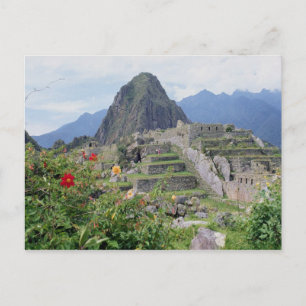 Machu Picchu, Peru Postcard